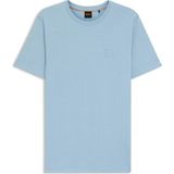 Boss Mavi Erkek Regular Fit Logo Baskılı T-Shirt TALES_50560372