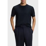 Boss Monogram Jakarlı% 100 Pamuk Regular Fit Bisiklet Yaka T Shirt Erkek T SHİRT 50557395 404