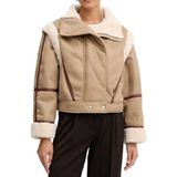 BOSS Mont, 38, 50548600, Camel, Kadın