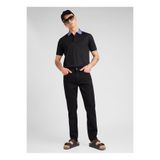 Boss Normal Bel Normal Paça Regular Fit Siyah Erkek Denim Pantolon Re.Maine_BO