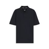 BOSS Normal Kalıp Logo İşlemeli Kısa Kollu%100 Pamuklu Pike Polo Yaka T-Shirt, M, TYCC7792CF8F6CA0E86EA2800, Lacivert, Erkek