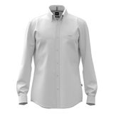 BOSS Pamuk Karışımlı Slim Fit Logolu Gömlek Erkek GÖMLEK 50520291 100