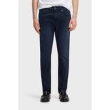 Boss Pamuk Karışımlı Slim Fit Normal Bel Jeans Erkek Kot Pantolon 50566914 403 - Lacivert - 33 - 32