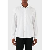 Boss Pamuk Regular Fit Gömlek Erkek Gömlek 50528153 100 - Beyaz