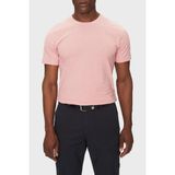 Boss Pamuk Relaxed Fit Bisiklet Yaka T Shirt Erkek T Shirt 50508584 694 - Açık Pembe - 2XL