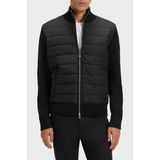 Boss Pamuk ve Yün Karışımlı Regular Fit Dik Yaka Ceket Erkek Ceket 50549991 001 - Siyah - 2XL