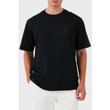 BOSS Pamuklu Bsiklet Yaka T Shirt Erkek T SHİRT 50518743 001