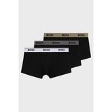 Boss Pamuklu Logolu 3 Pack Boxer Erkek Boxer 50554693 004 - Siyah - XL