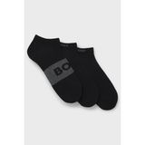 Boss Pamuklu Logolu 3 Pack Çorap Erkek Çorap 50543482 001 - 43 - 46 - Siyah