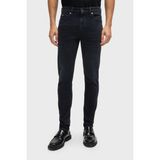 Boss Pamuklu Logolu Slim Fit Normal Bel Dar Paça Jeans Erkek Kot Pantolon 50536590 005 - 34 / 30 - Siyah
