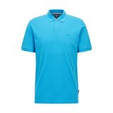 BOSS Pamuklu Polo Yakalı Düğme Kapamalı Kısa Kollu Mavi1 Polo Yaka T-Shirt, S, 803350, lacivert, Erkek