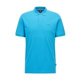 BOSS Pamuklu Polo Yakalı Düğme Kapamalı Kısa Kollu Mavi1 Polo Yaka T-Shirt, S, 803350, lacivert, Erkek