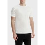 Boss Pamuklu Regular Fit Bisiklet Yaka T Shirt Erkek T Shirt 50562696 100 - Beyaz - 2XL
