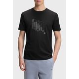 Boss Pamuklu Regular Fit Bisiklet Yaka T Shirt Erkek T Shirt 50566853 001 - XL - Siyah