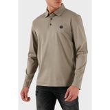 BOSS Pamuklu Regular Fit Düğmeli Polo Yaka Sweat Erkek POLO YAKA SWEAT 50523917 245