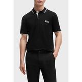 Boss Pamuklu Regular Fit Düğmeli Polo Yaka T Shirt Erkek Polo Yaka T Shirt 50469102 002 - 2XL - Siyah