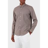 BOSS Pamuklu Regular Fit Gömlek Erkek, Kahve, XL