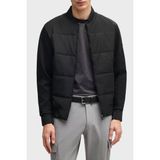 Boss Pamuklu Regular Fit Kapitoneli Kolej Yaka Ceket Erkek Ceket 50532767 001 - Siyah - XL