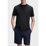 Boss Pamuklu Regular Fit Logo Detaylı Bisiklet Yaka T Shirt Erkek T Shirt 50559320 402 - Lacivert - 2XL
