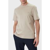 Boss Pamuklu Regular Fit Logolu Bisiklet Yaka T Shirt Erkek T Shirt 50555844 286 - Bej