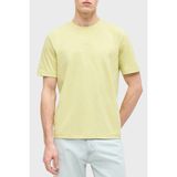 Boss Pamuklu Regular Fit Logolu Yuvarlak Yaka T Shirt Erkek T Shirt 50473278 267 - Fıstık Yeşili