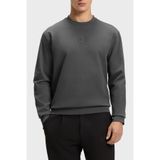 BOSS Pamuklu Relaxed Fit Bisiklet Yaka Logolu Sweat Erkek SWEAT 50543859 027