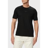 Boss Pamuklu Sırt Baskılı Regular Fit Bisiklet Yaka T Shirt Erkek T Shirt 50561856 001 - Siyah - 2XL
