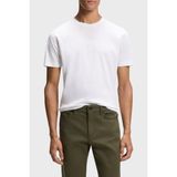 Boss Pamuklu Sırt Baskılı Regular Fit Bisiklet Yaka T Shirt Erkek T Shirt 50561856 100 - Beyaz - XL