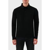 Boss Pamuklu Slim Fit Logolu Polo Yaka Sweat Erkek Polo Yaka Sweat 50524620 001 - Siyah