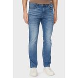 Boss Pamuklu Slim Fit Normal Bel Dar Paça Jeans Erkek Kot Pantolon 50556882 422 - Lacivert - 32 - 32