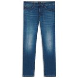 Boss Pamuklu Slim Fit Normal Bel Dar Paça Jeans Erkek KOT PANTOLON 50556882 422