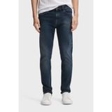 BOSS Pamuklu Slim Fit Normal Bel Dar Paça Jeans Erkek KOT PANTOLON 50557490 411