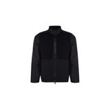 BOSS Panoramica Hybrid Knit Jacket Erkek Ceket, Siyah, 2XL
