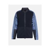 BOSS Panoramica Hybrid Knit Jacket Erkek Spor Ceket, Mavi, XL