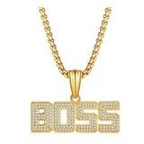 Boss Patron Thug Life Hip Hop Unisex Kolye Zinciri