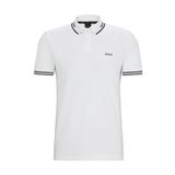 Boss Paul Beyaz 100 Polo Erkek T-shirt