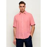 Boss Pembe Erkek Regular Fit Gömlek RASH_2_M_50560372 - Gül Kurusu - XL