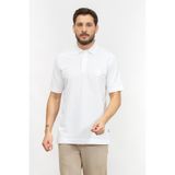 BOSS Polo Yaka Kısa Kollu T-Shirt, L, 50518753, Beyaz, Erkek