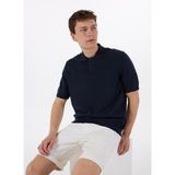 Boss Polo Yaka Regular Fit Lacivert Erkek Kazak Asac_p - M