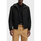 Boss Poplin Kumaş Su Itici Regular Fit Kapüşonlu Yaka Ceket Erkek Ceket 50544135 001 - Siyah - 48