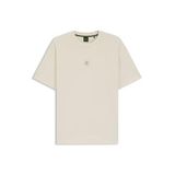 BOSS Rahat Kalıp%100 Pamuk Yuvarlak Yaka Kısa Kollu Bej T-Shirt, M, 50544316.131, BEYAZ, Erkek