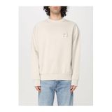BOSS Rahat Kesim Yuvarlak Yaka Pamuklu Uzun Kollu Sweatshirt, M, 50533075, Bej, erkek