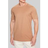 BOSS Regular Fit Bisiklet Yaka Erkek T-shirt Bej