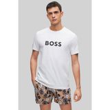 Boss Regular Fit Bisiklet Yaka Erkek T-Shirt Beyaz - XL