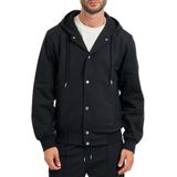Boss Regular Fit Kapüşonlu Yaka Çıtçıt Düğmeli Ceket Erkek CEKET 50543385 001