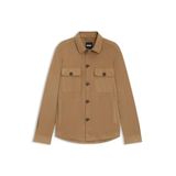 Boss Relaxed Fit Streç Uzun Kollu Cepli Gömlek Erkek GÖMLEK 50544483 260