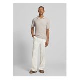 BOSS Relaxed Fitilli Desen Kazak, M, 5003387278, Bej, Erkek