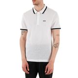 Boss Şerit Detaylı Pamuklu Regular Fit Düğmeli Polo Yaka T Shirt Erkek Polo Yaka T Shirt 50538160 100