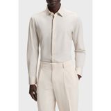 Boss Slim Fit Gömlek Yaka Uzun Kollu Gömlek Erkek Gömlek 50545428 131 - 40 - Ekru