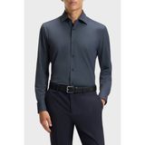 Boss Slim Fit Gömlek Yaka Uzun Kollu Gömlek Erkek Gömlek 50545428 404 - 41 - Lacivert